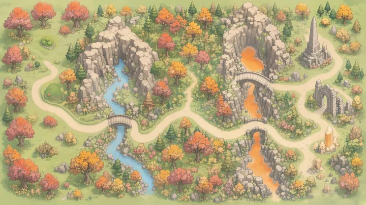 Embercrest Ridge map